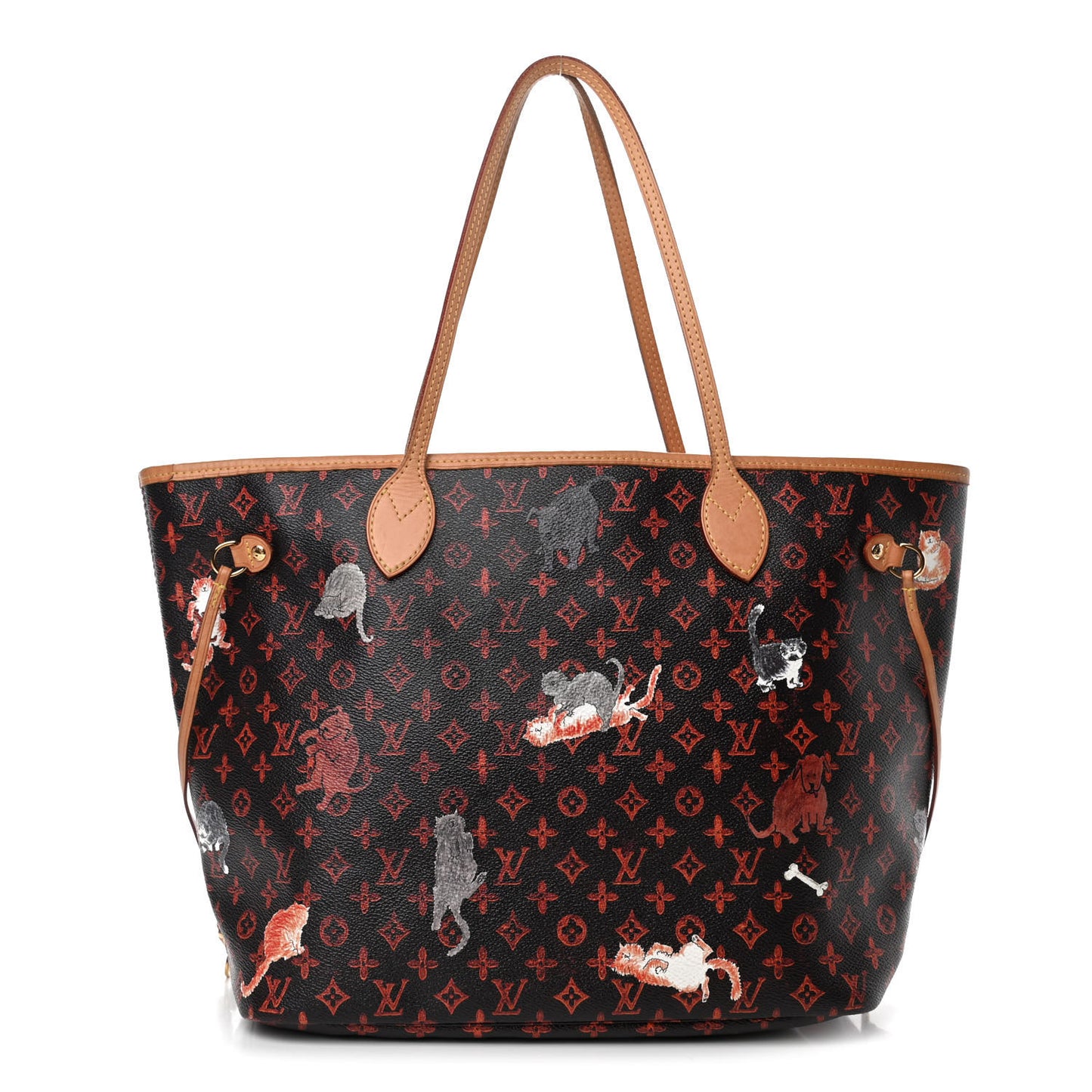 Catogram Neverfull MM Marron