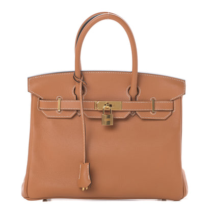 Hermes Taurillon Novillo Birkin 30 Toffee 1 of 10