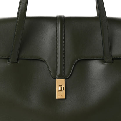 Celine Calfskin Large Soft 16 Bag Khaki 12 of 17