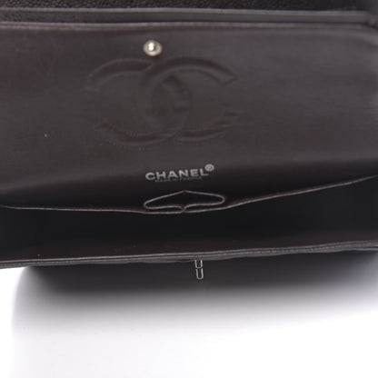 Chanel Caviar Quilted Medium Double Flap Brown 5 of 13