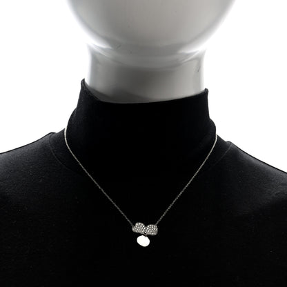 Tiffany Platinum Diamond Paper Flowers Pendant Necklace 3 of 10