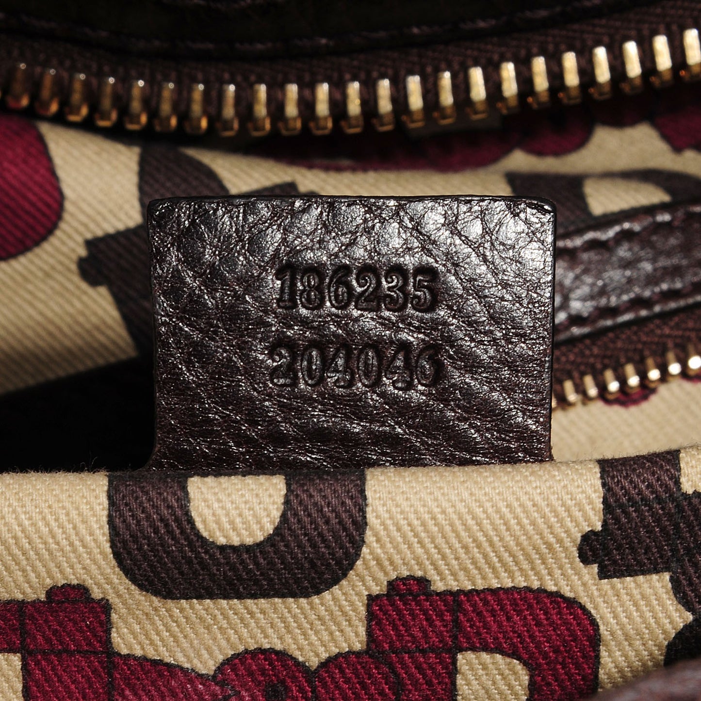 Guccissima Aviatrix Medium Boston Chocolate