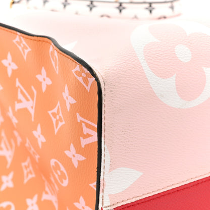 Louis Vuitton Monogram Giant Onthego GM Rouge Rose 16 of 23