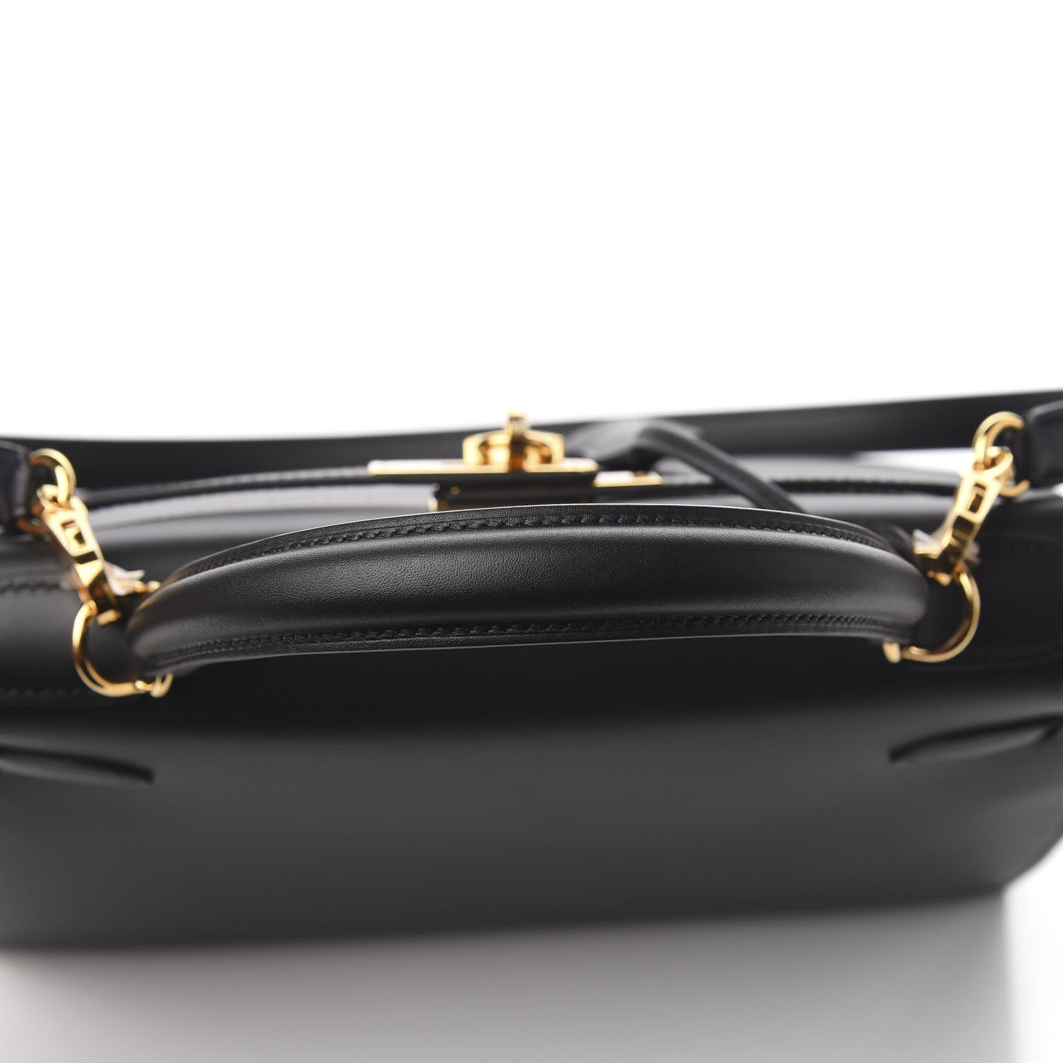 Hermes Sombrero Kelly Sellier 28 Black 34 of 36