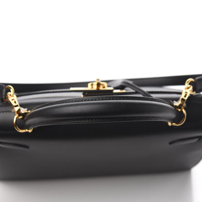 Hermes Sombrero Kelly Sellier 28 Black 34 of 36