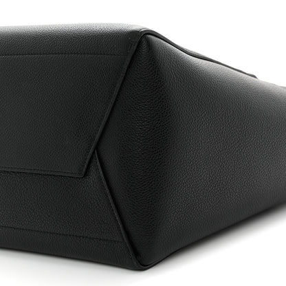 Celine Soft Grained Calfskin Sangle Bucket Bag Black 10 of 11