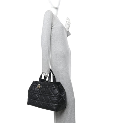 Christian Dior Calfskin Macrocannage Large Toujours Black 2 of 11