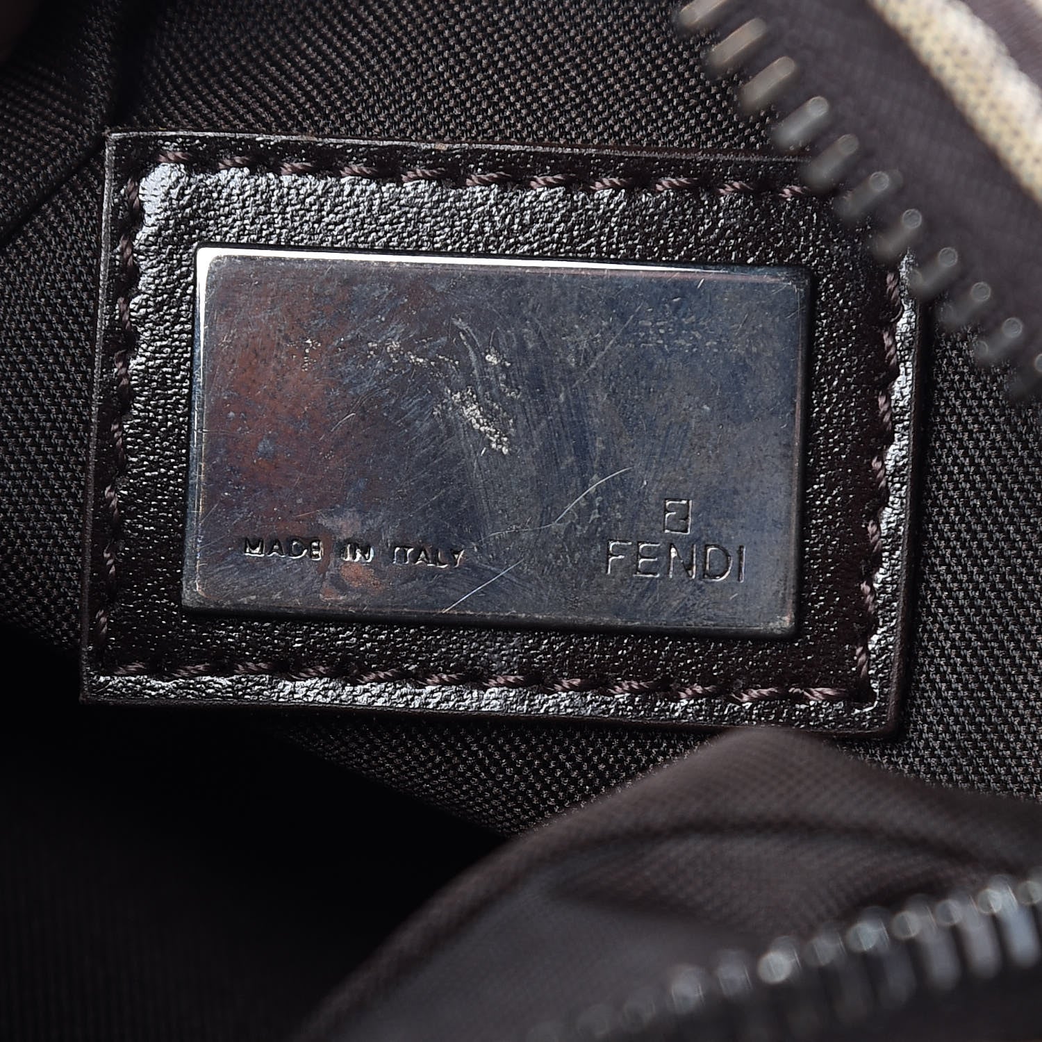 Fendi Zucchino Oyster Brown 6 of 9