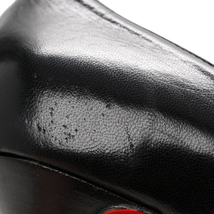 Christian Louboutin Kid New Simple 120 Pumps 39 Black 10 of 11