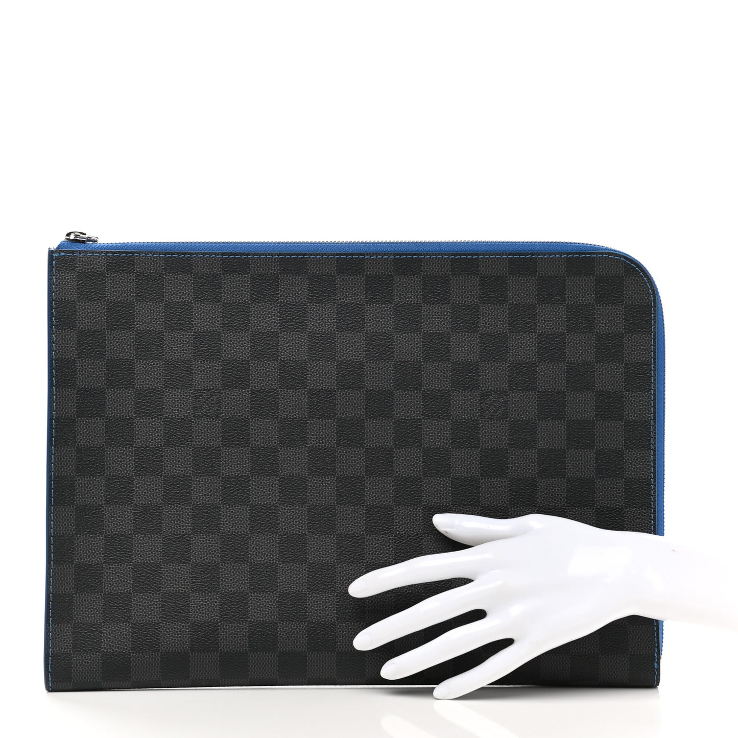 Damier Graphite Pochette Jour GM Bleu