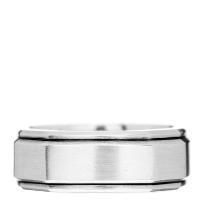 David Yurman Sterling Silver 9mm Deco Band Ring 65 11 3 of 5