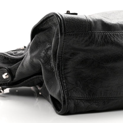 Balenciaga Agneau Classic Silver Hardware City Black 10 of 11