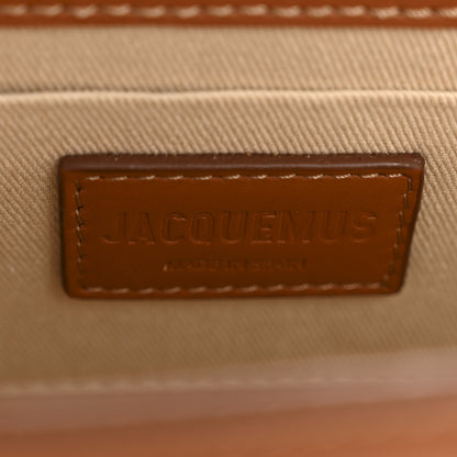 Jacquemus Smooth Calfskin Le Sac Rond Light Brown 6 of 12