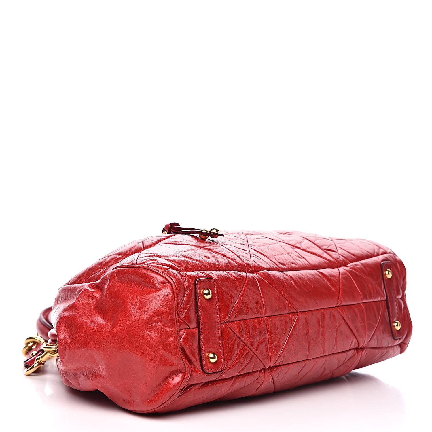 Marc Jacobs Lambskin Quilted Stam Red 4 of 14