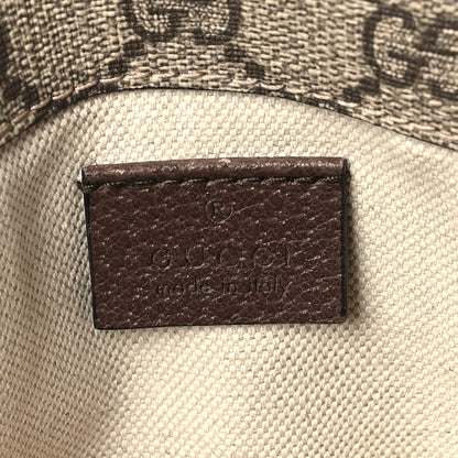 Gucci GG Supreme Monogram Neo Vintage Web Belt Bag Brown 6 of 9