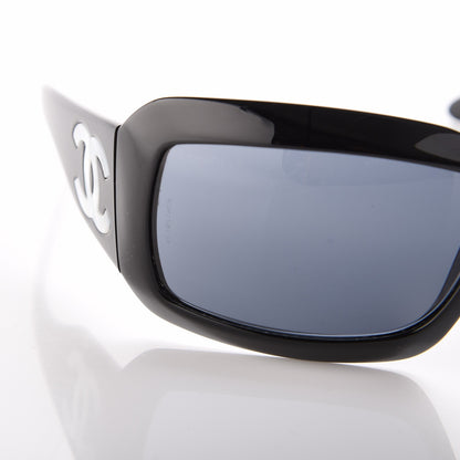Chanel Mother of Pearl CC Sunglasses 5076-H Black 7 of 8