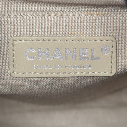 Chanel Tweed Calfskin Quilted Small Gabrielle Bucket Black Brown Orange 6 of 7