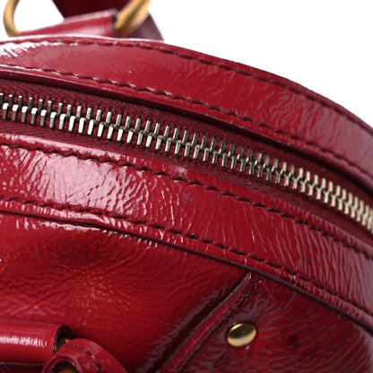 Saint Laurent Patent Calfskin Medium Muse Red 13 of 32