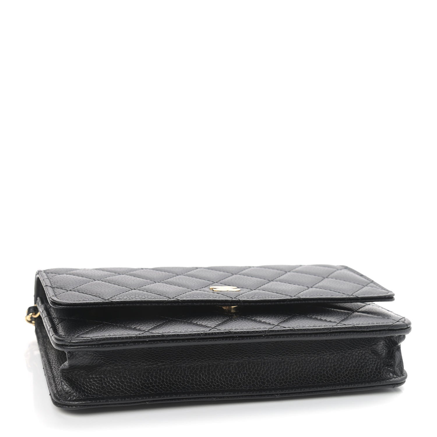 Chanel Caviar Quilted Wallet On Chain WOC Black 4 of 11