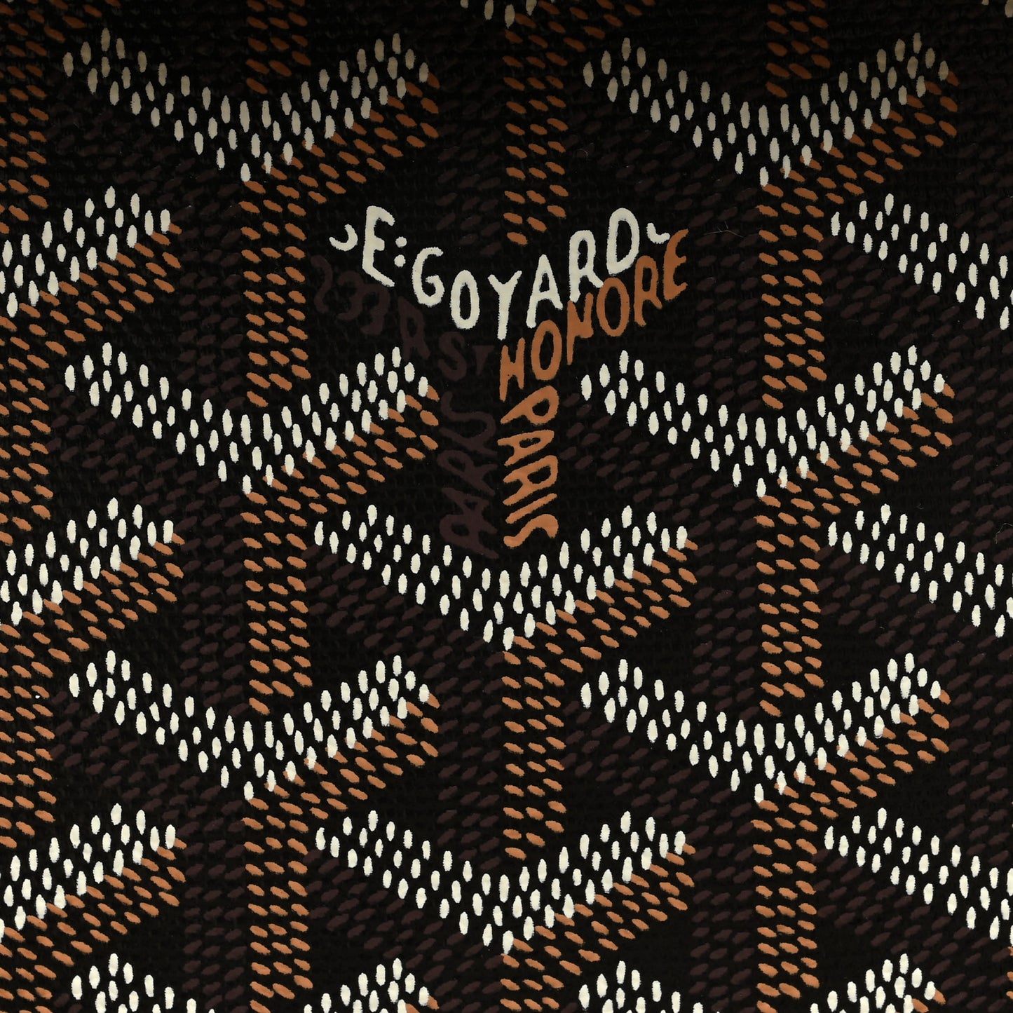 Goyardine Coffret Montres 4 Watch Box Black Gold