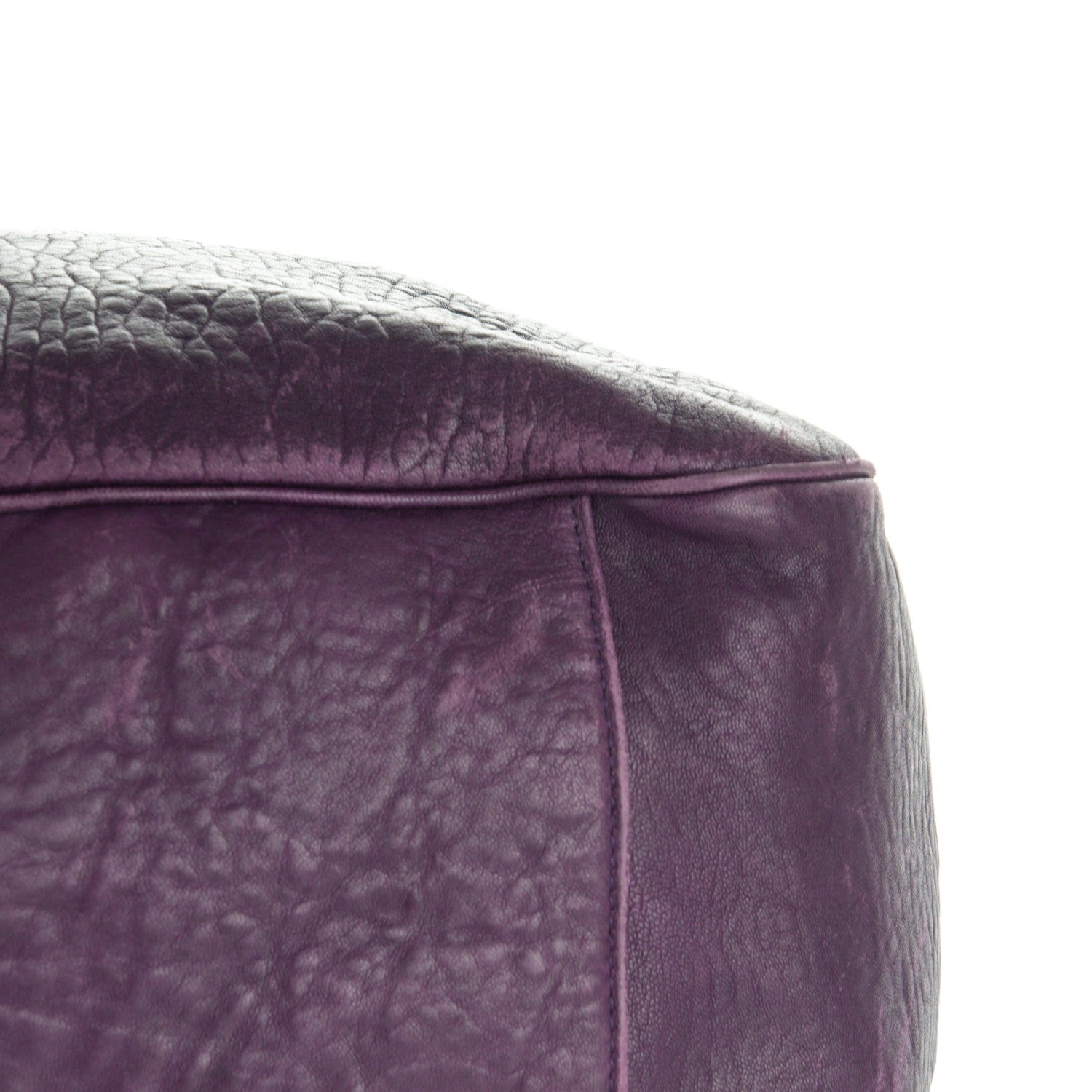 Saint Laurent Lambskin Large Roady Hobo Purple 9 of 10