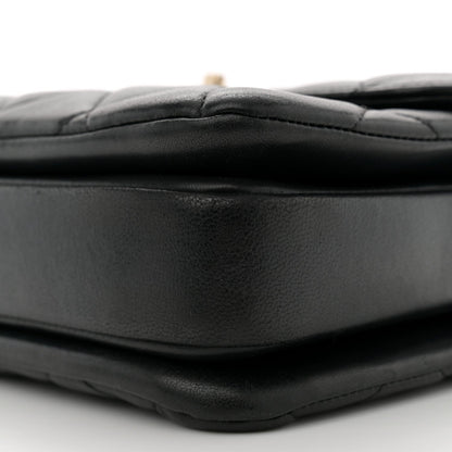 Chanel Lambskin Quilted Small Trendy CC Dual Handle Flap Bag Black 10 of 10