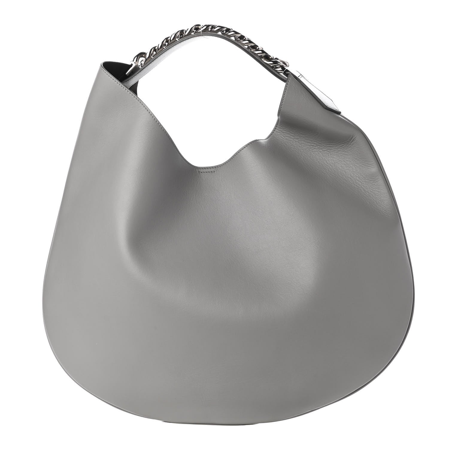 Givenchy Calfskin Medium Infinity Hobo Bag Pearl Grey 1 of 9