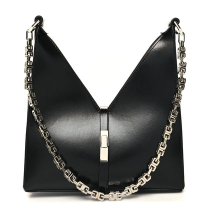 Givenchy Box Calfskin Mini Cut Out Shoulder Bag Black 1 of 9