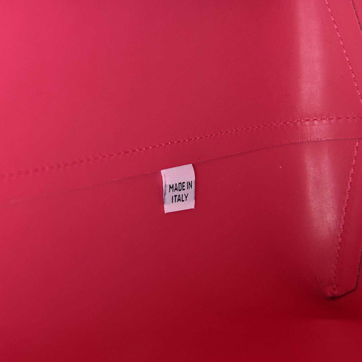 Calfskin Large Shopping Tote Cammello Rosa