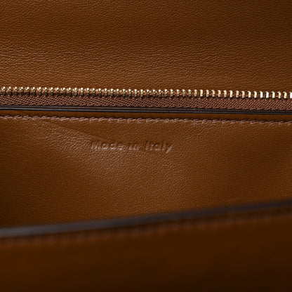 Celine Smooth Calfskin Medium Classic Box Flap Bag Camel 7 of 9