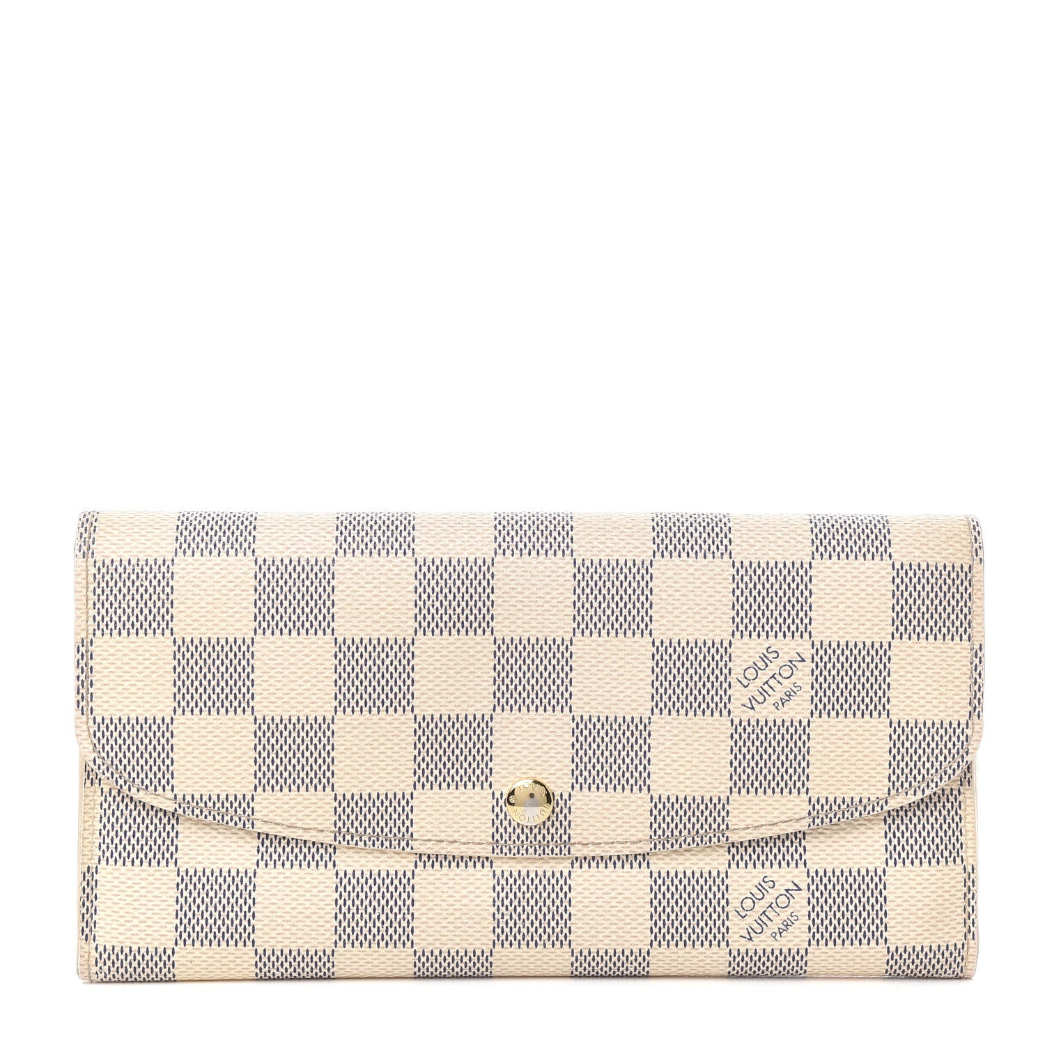 Louis Vuitton Damier Azur Emilie Wallet 1 of 7