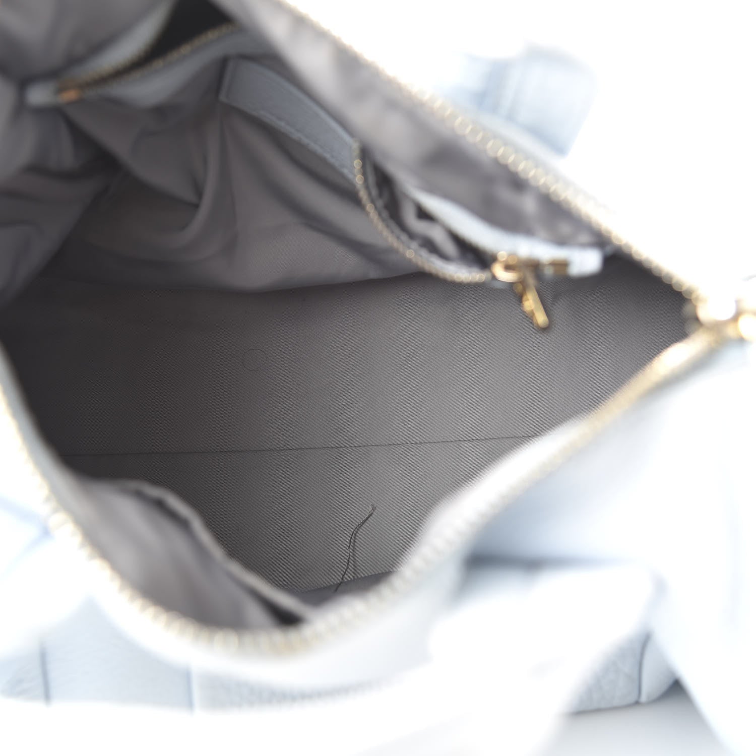 Alexander Wang Pebbled Lambskin Rocco Light Blue Pale Gold Hardware 5 of 13