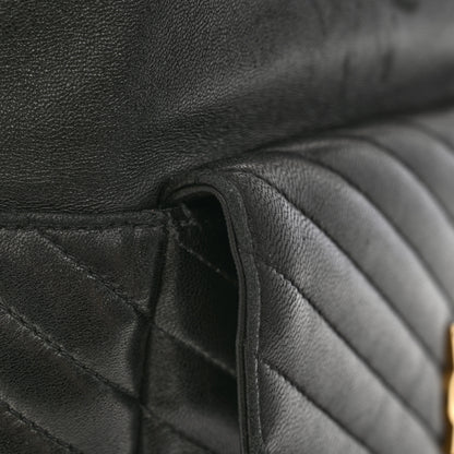Saint Laurent Lambskin Matelasse Monogram Joe Backpack Black 12 of 12