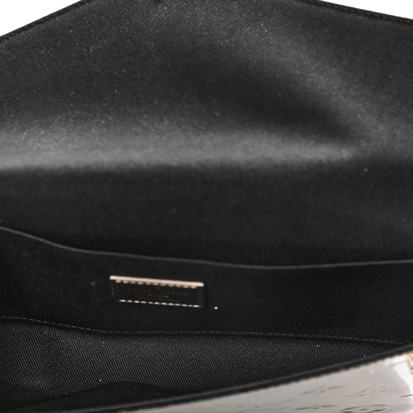 Vernis Felicie Pochette Chain Wallet Champagne Metallise