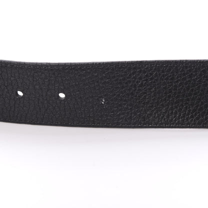 Louis Vuitton Taurillon Calfskin 30mm LV Initiales Reversible Belt 90 36 Black 6 of 10