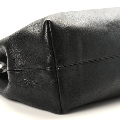 Chrome Hearts Grained Calfskin Fleur De Lis Tote Black 8 of 9