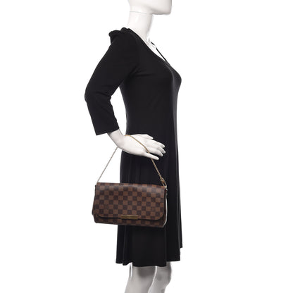 Louis Vuitton Damier Ebene Favorite MM 2 of 13