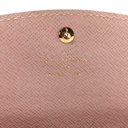 Louis Vuitton Damier Ebene Caissa Wallet Rose Ballerine 6 of 6