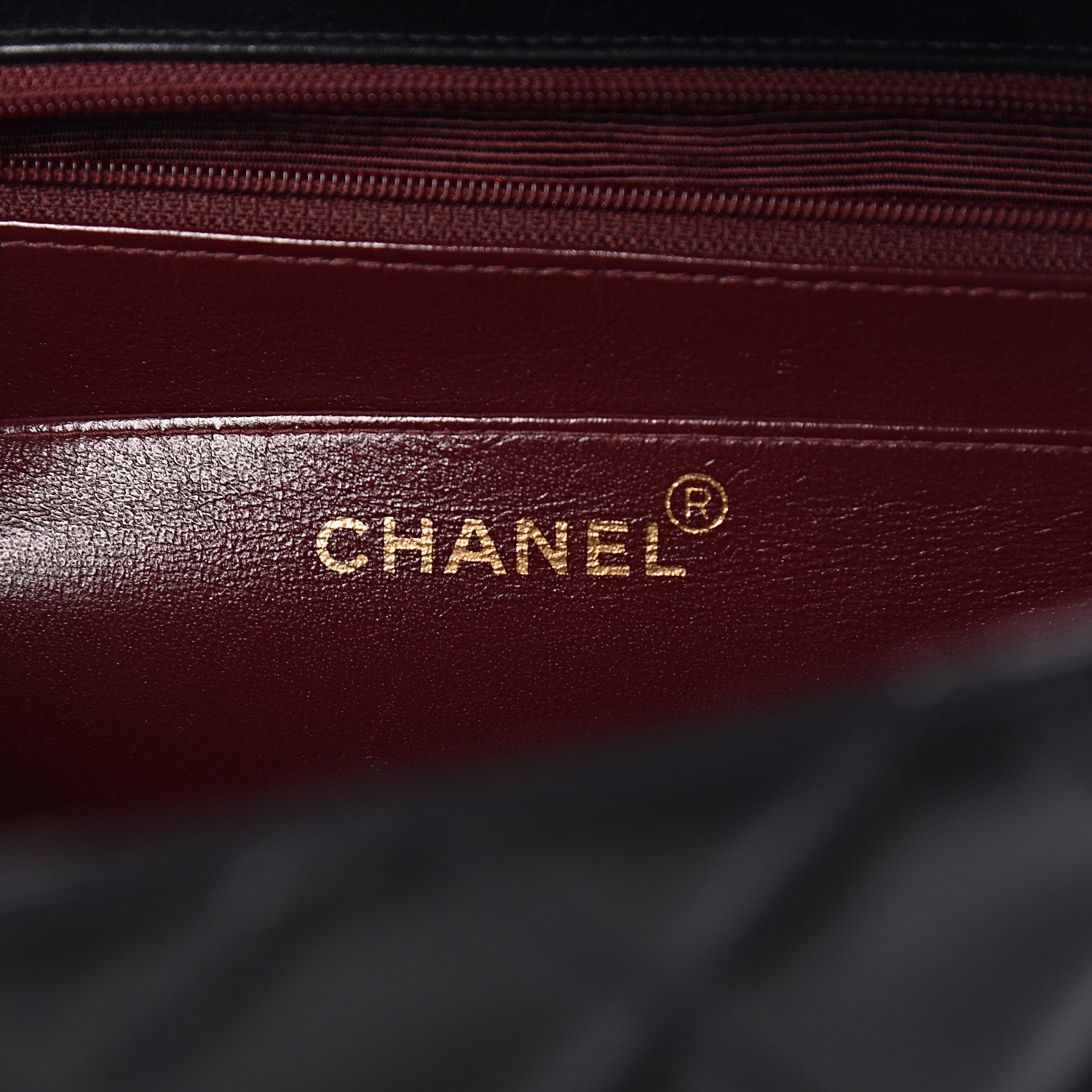 Chanel Lambskin Quilted XL Jumbo Single Flap Black 7 of 12