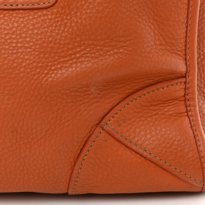 Prada Vitello Daino Shopping Satchel Rame 13 of 15