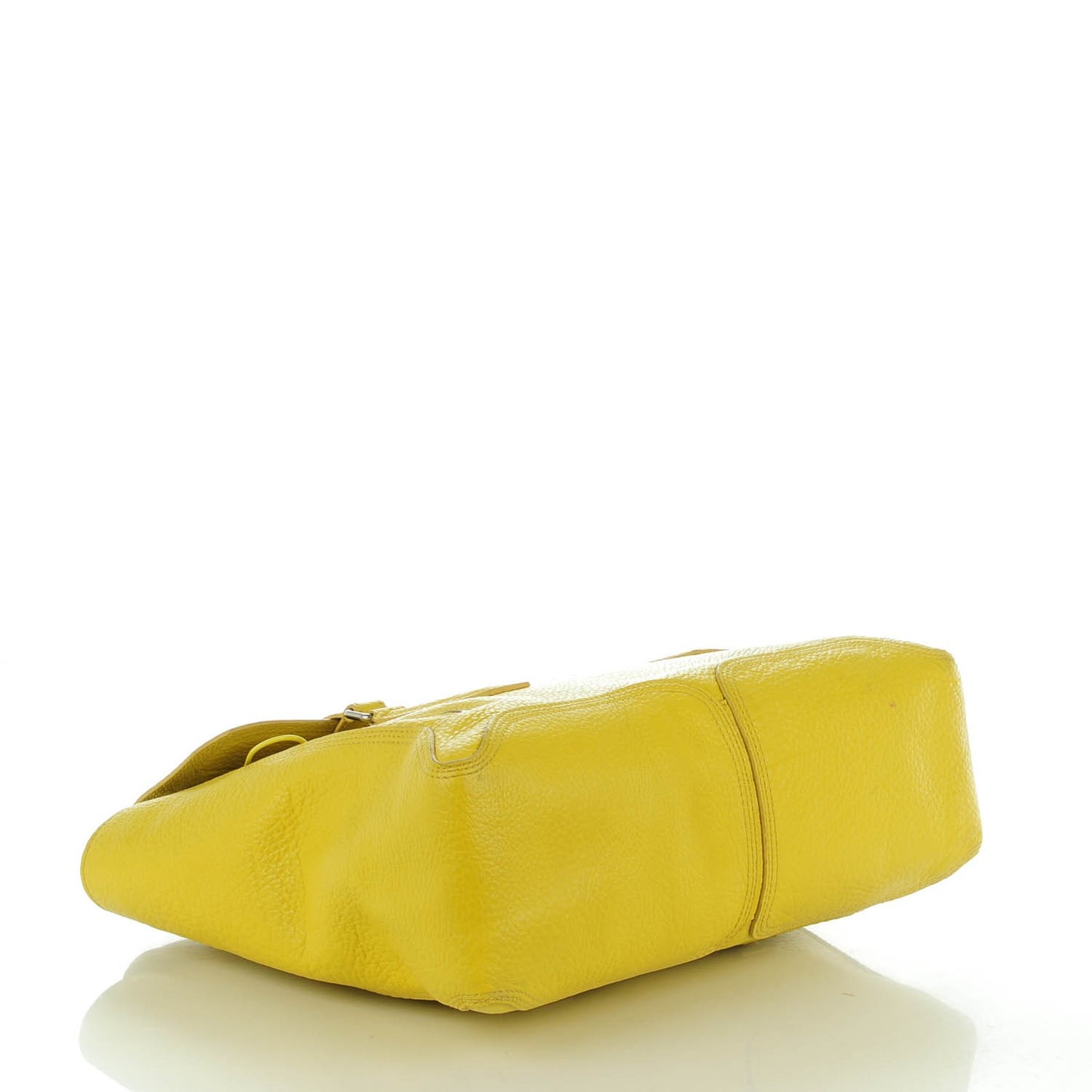 3.1 Calfskin Large Pashli Satchel Lemon Yellow