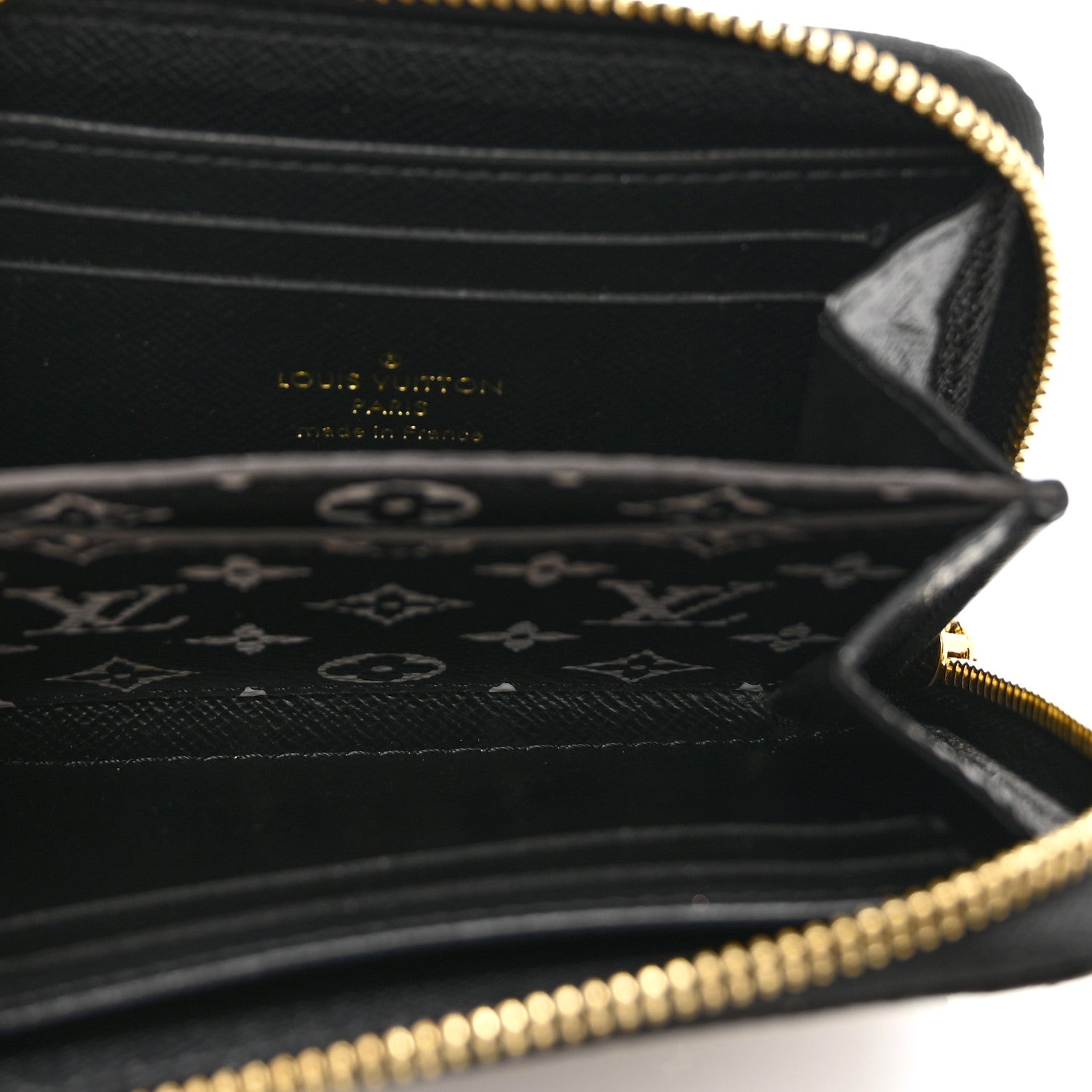 Louis Vuitton Monogram Giant Jungle Zippy Coin Purse Black 5 of 7
