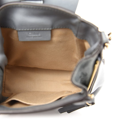 Chloe Suede Calfskin Mini Faye Backpack Airy Grey 4 of 14