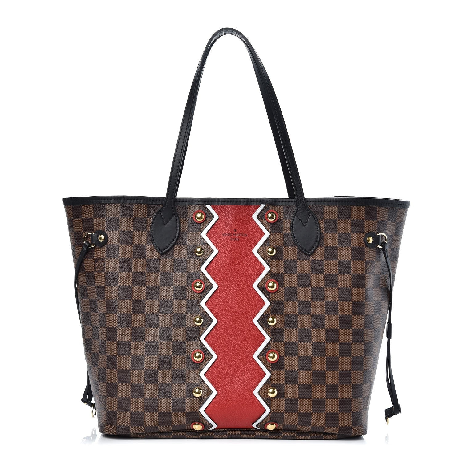 Louis Vuitton Damier Ebene Karakoram Neverfull MM 1 of 8