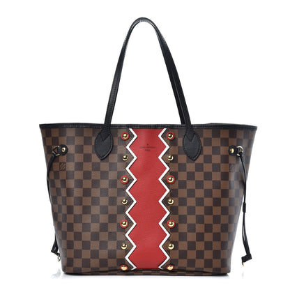 Louis Vuitton Damier Ebene Karakoram Neverfull MM 1 of 8