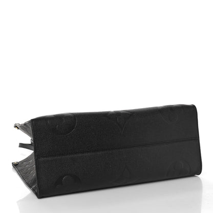Louis Vuitton Empreinte Monogram Giant Onthego GM Black 4 of 8