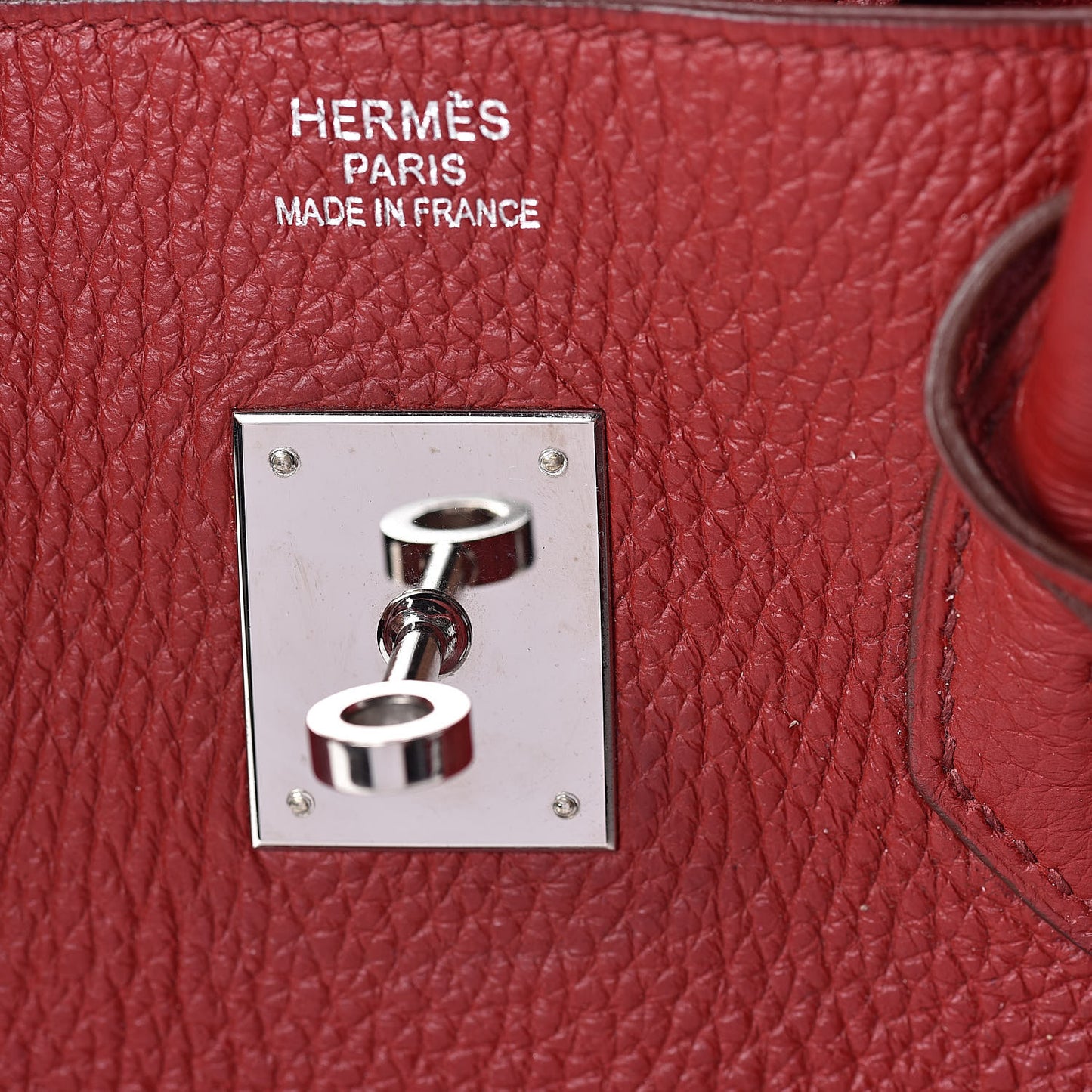 Togo Birkin 35 Rouge Garance