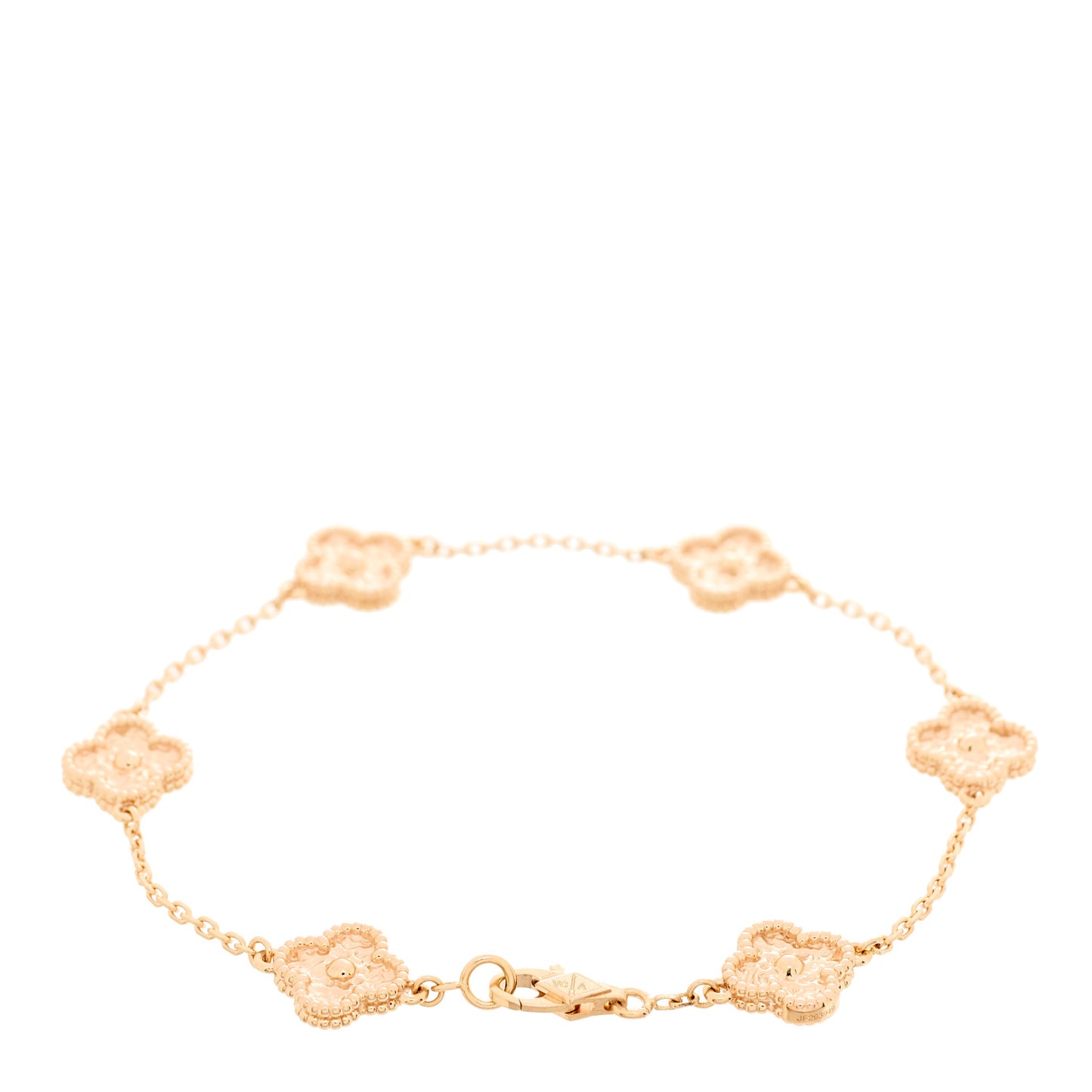 18K Rose Gold 6 Motifs Sweet Alhambra Bracelet