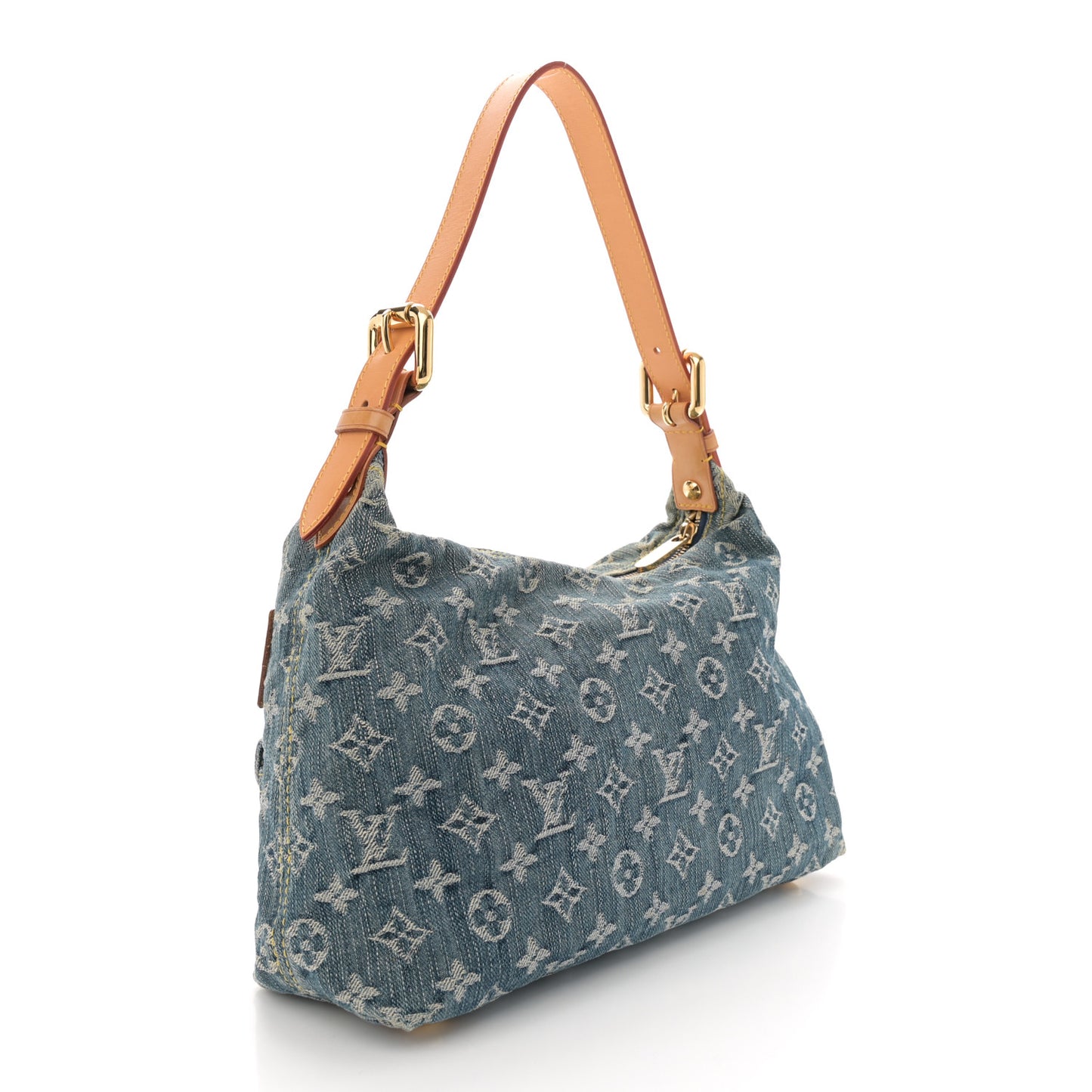 Monogram Denim Baggy PM Blue