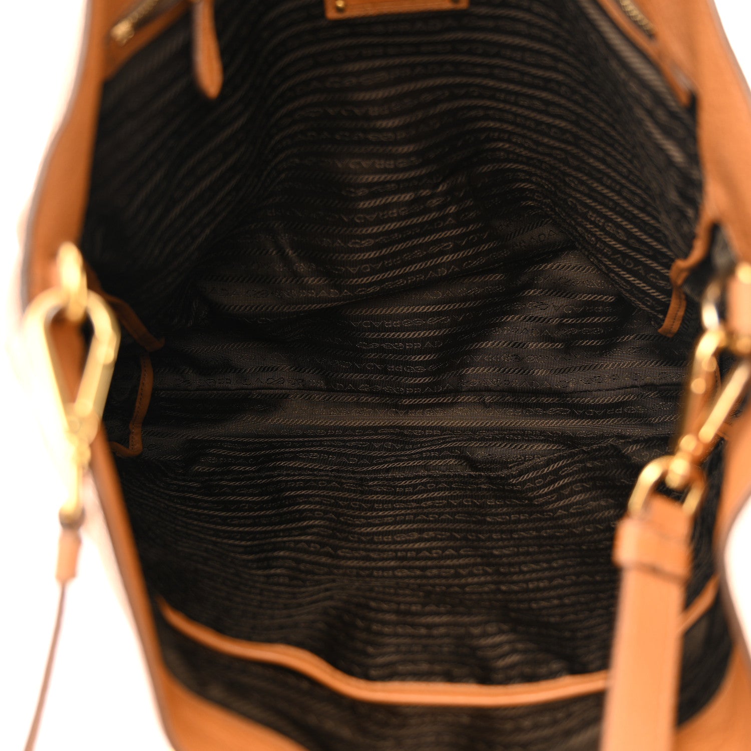 Prada Vitello Phenix Tote Papaya 5 of 9